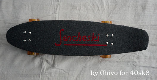 Restauración skateboard Sancheski