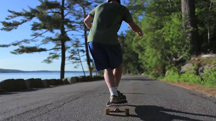 Longboarding: Alex in Acadia