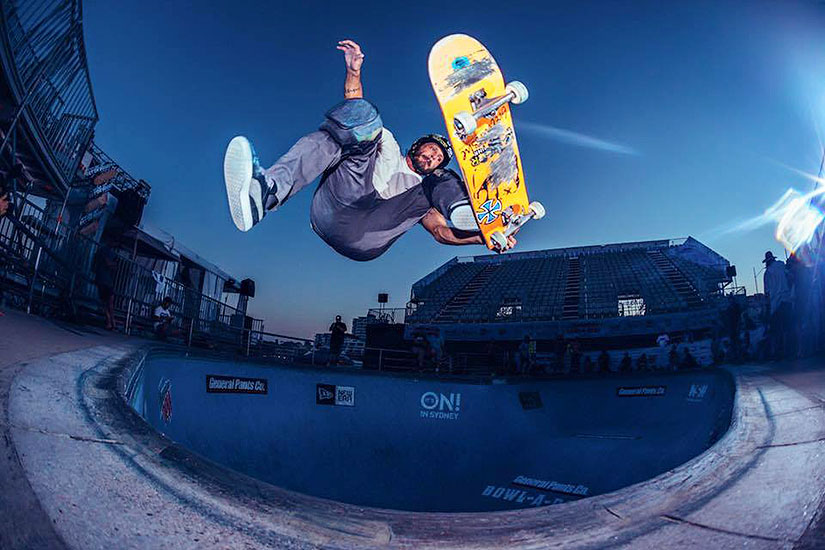 bowl-a-rama Bucky Lasek. Photo: Dean Tirkot