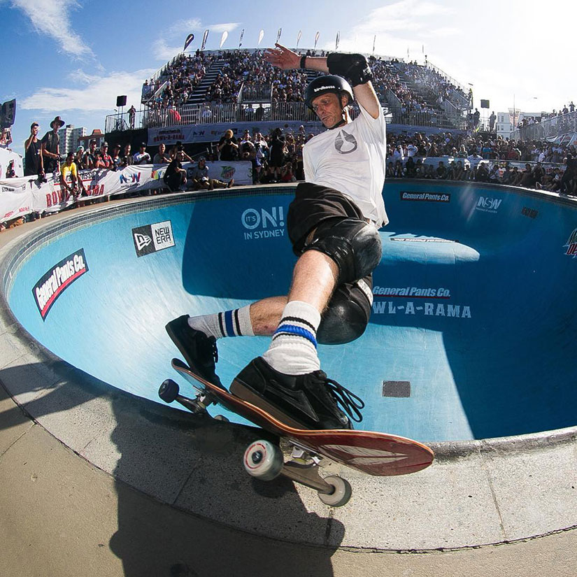 bowl a rama. Tony Hawk.Photo: Riely Walker