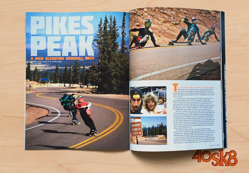 Skate Slate. Pikes Peak