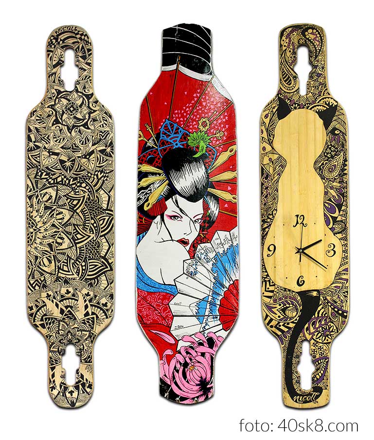 Papucho Nicoll. Geisha. Reloj