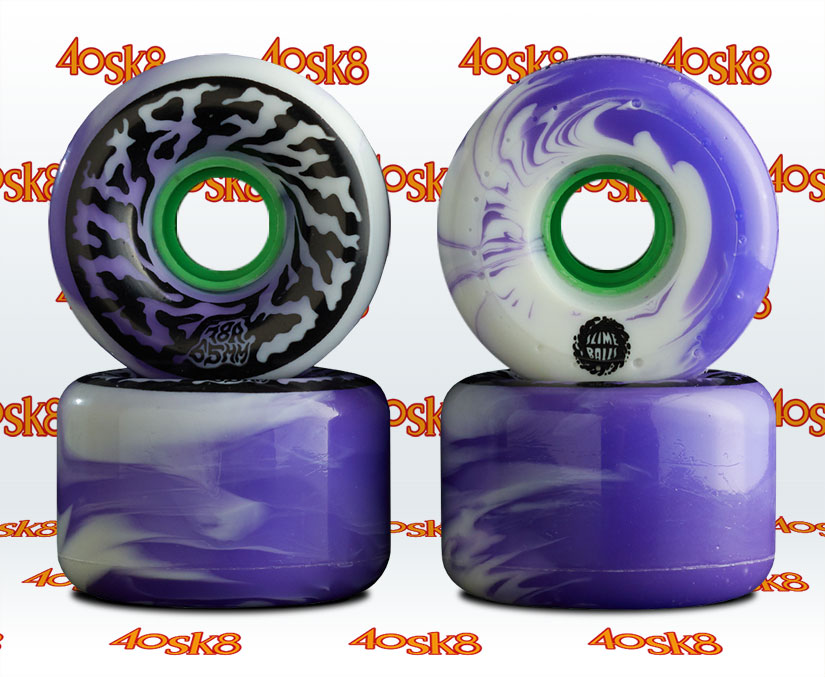 Ruedas skate Slime Balls 66mm 78A Purple