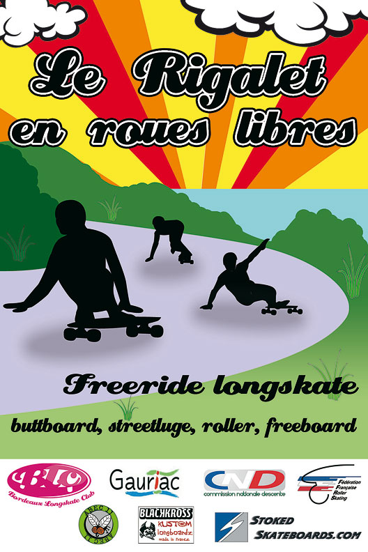 Freeride bordeaux longskate club