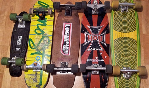 Quiver skateboards longboards