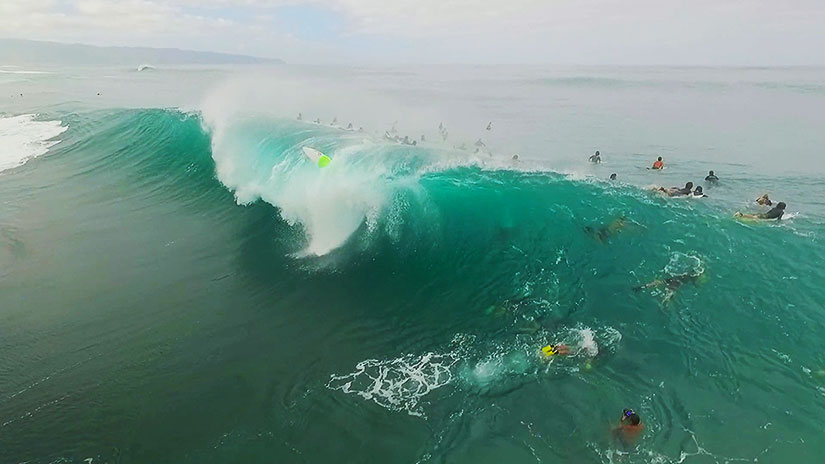 Pipeline a vista de dron