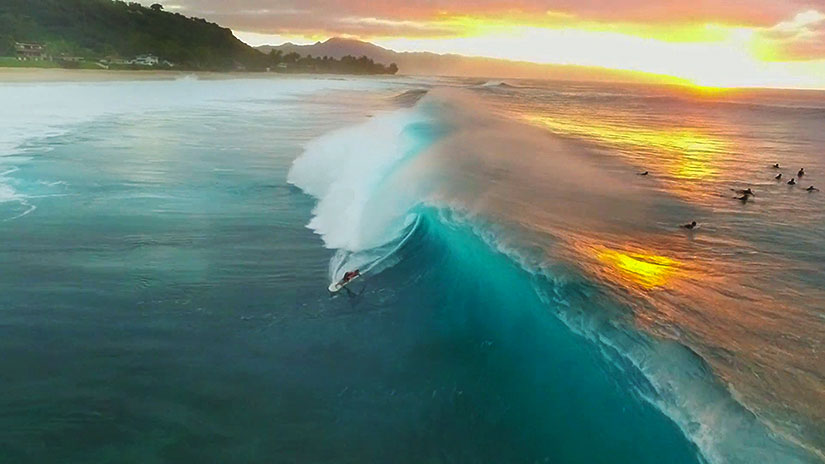 Pipeline a vista de dron