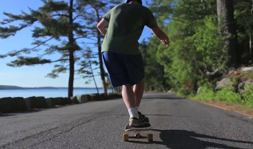 Longboarding: Alex in Acadia