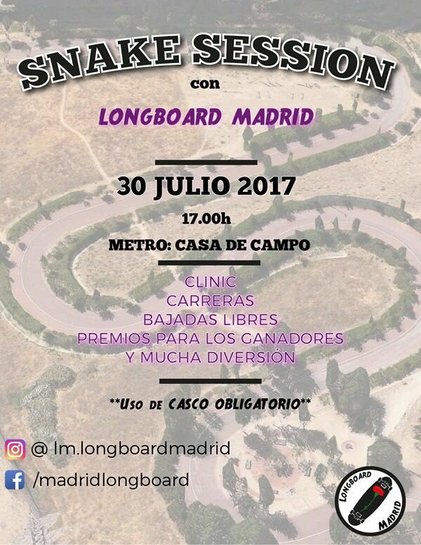 Snake Session Longboard Madrid