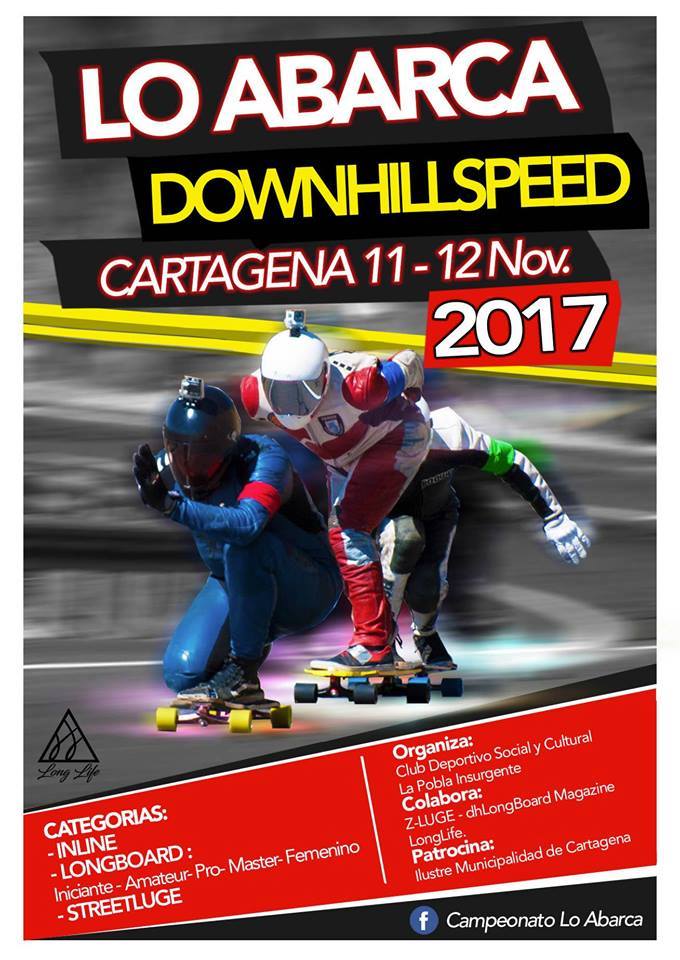 40sk8 Lo Abarca Downhill Speed Cartagena 2017
