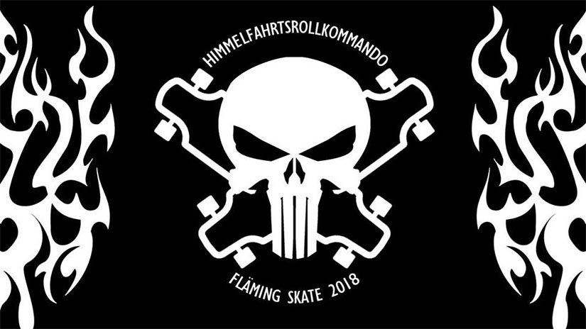 Himmelfahrtsrollkommando 2018 Longboard Skateboard