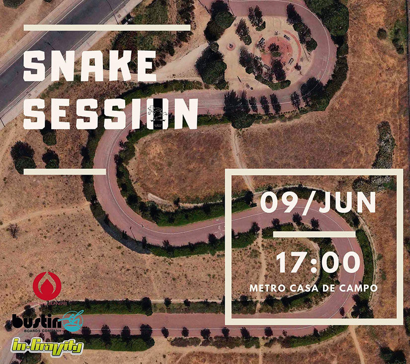 Snake Session Longboard Madrid 2018