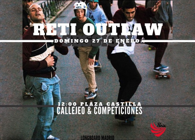 Retiro Outlaw Session 2019 por Longboard Madrid