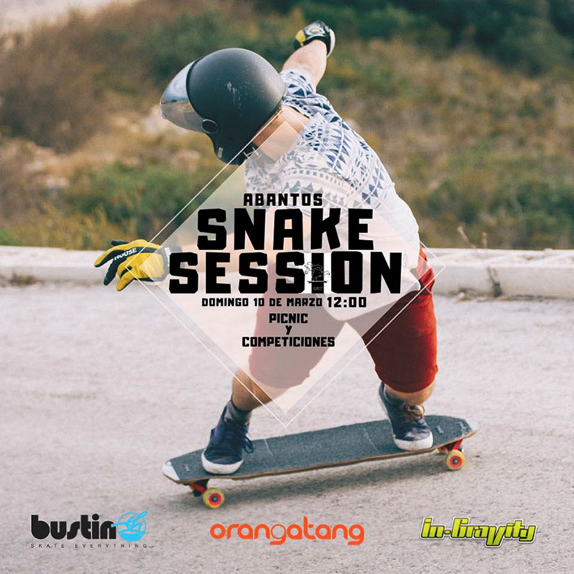 Snake Session Abantos con Longboard Madrid