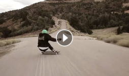 Tyler Howell downhill skateboarding en Utah Destacada
