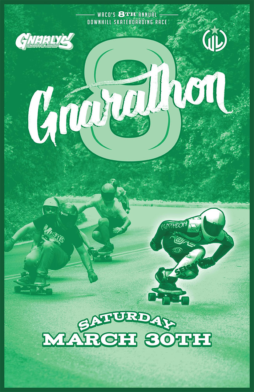 Gnarathon 8 Downhill Skateboard Race