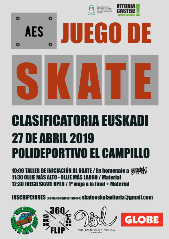 AES Juego de Skate clasificatoria Euskadi