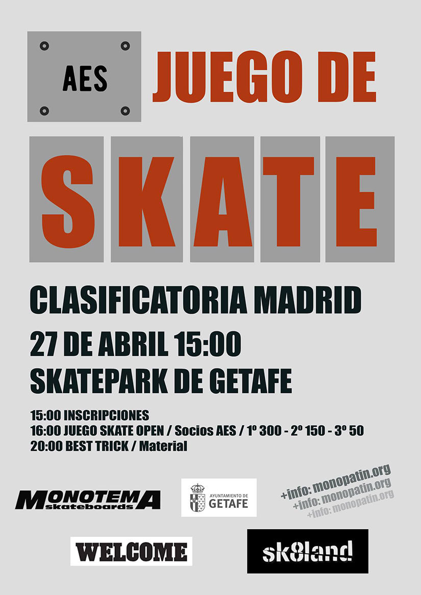 AES Juego de Skate (clasificatoria Madrid)