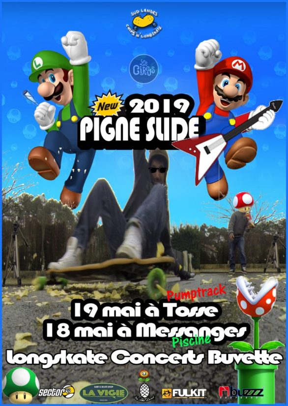 Pigne Slide 2019 - South Landes Chips'n'Longskate