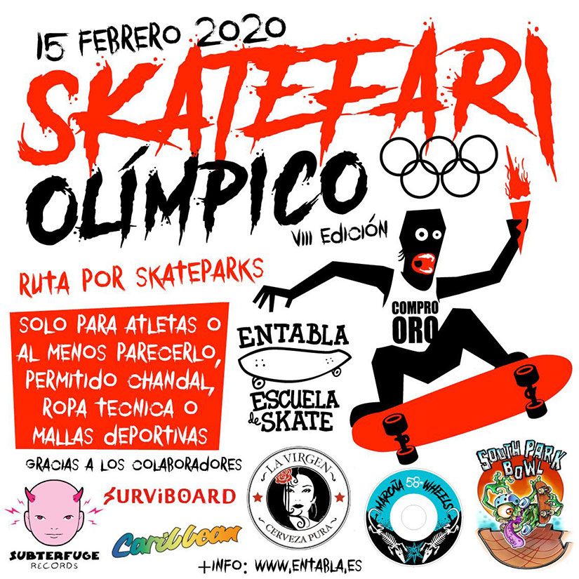 Skatefari Olimpico 2020